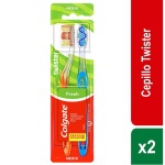 Cepillo Dental Colgate Twister Gratis 2 Porta Cabezas