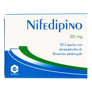 Nifedipino 30 mg 30 Capsulas Expofarma