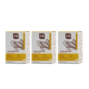 Pack por 3 Jabón de Azufre Pili