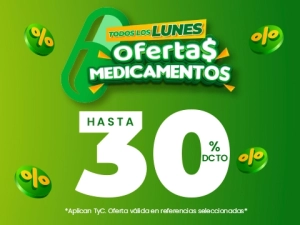 Banner Lunes Medicamentos Descuentos