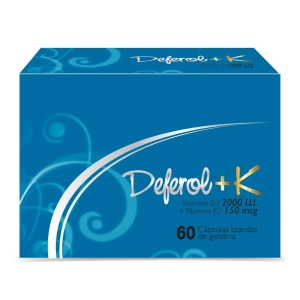 Deferol + K 60 Capsulas