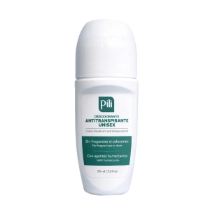 Desodorante Antitranspirante Unisex Pili Roll On 90 mL