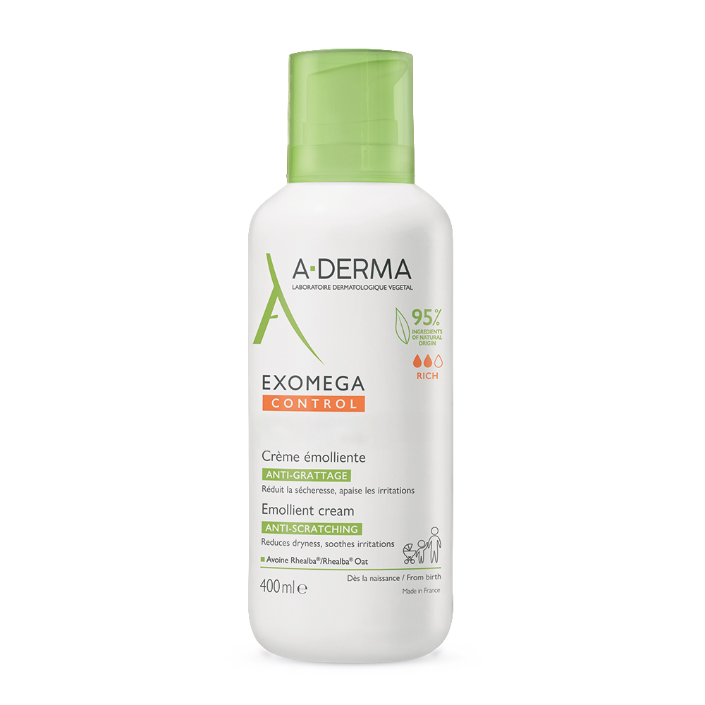 Exomega-Crema-emoliente-400ml Exomega Control Crema 400 g - Imagen 1