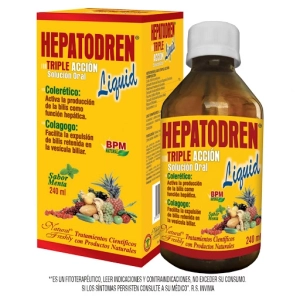 Hepatodren Liquido 240 mL Natural Freshly
