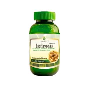 Isoflavonas 100 mg 60 Cápsulas Naturcol