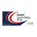 Losan 50 mg 30 Tabletas Icom