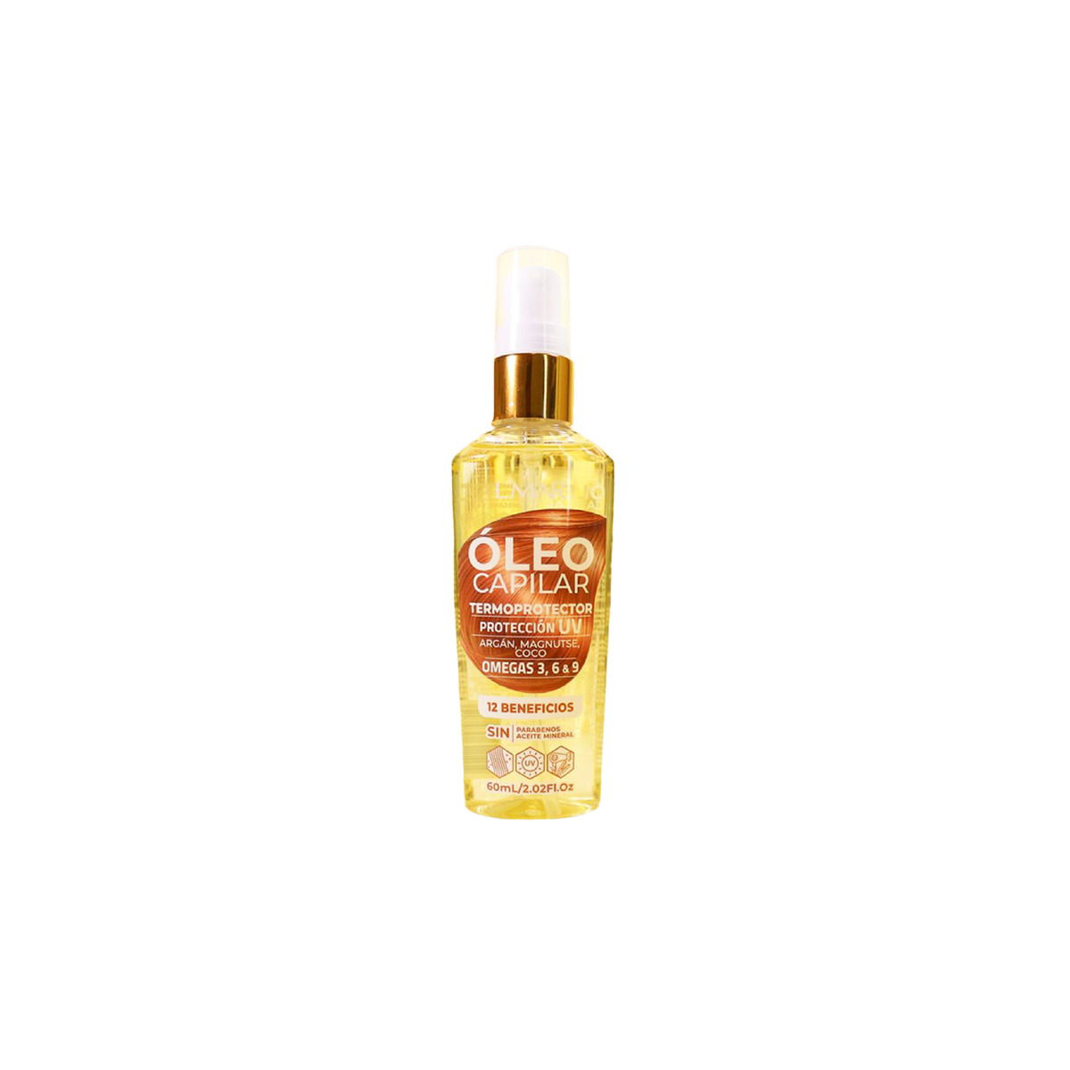 Oleo Capilar Termoprotector 60mL Lmar Oleo Capilar Termoprotector 60mL Lmar - Imagen 1