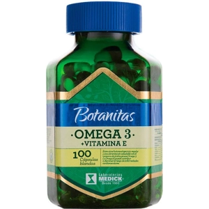 Omega 3 1000 mg + Vitamina E 100 perlas Medick