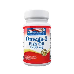 Omega 3 Fish Oil 1200 mg 60 Perlas Healthy America