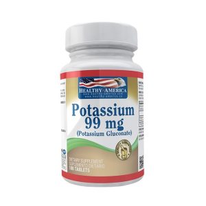 Potasium 99 mg 100 Tabletas Healthy