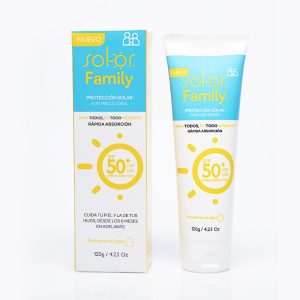 Bloqueador Sol-or Family SPF50 120 g