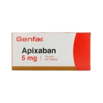 Apixaban 5 mg 60 Tabletas Genfar