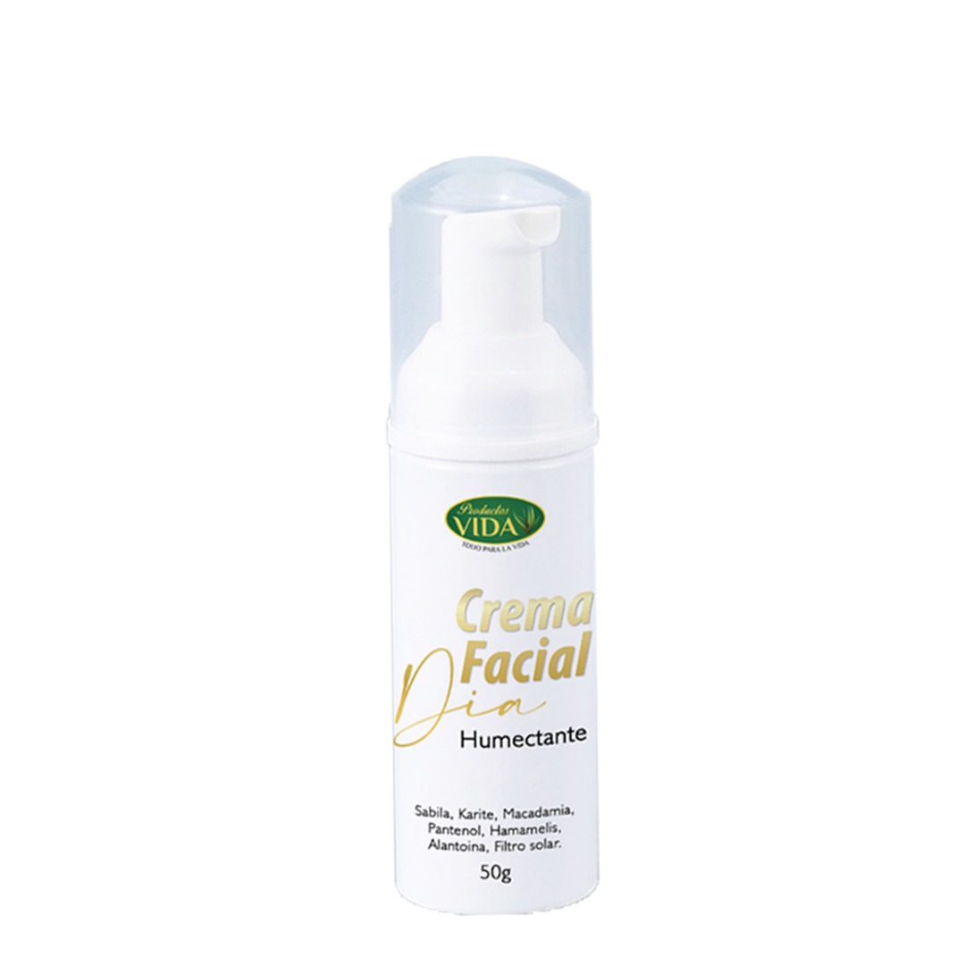 crema facial dia new Crema Facial Humectante De Día 50g Productos Vida - Imagen 1