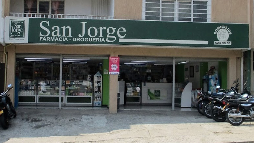 Drogueria San Jorge la portada